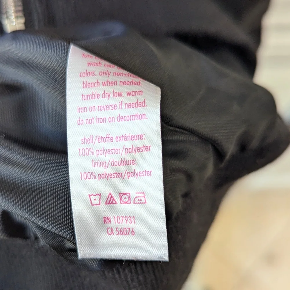 ⭐Justice Floral Silky Floral Bomber Jacket 12/14⭐ - Picture 6 of 6